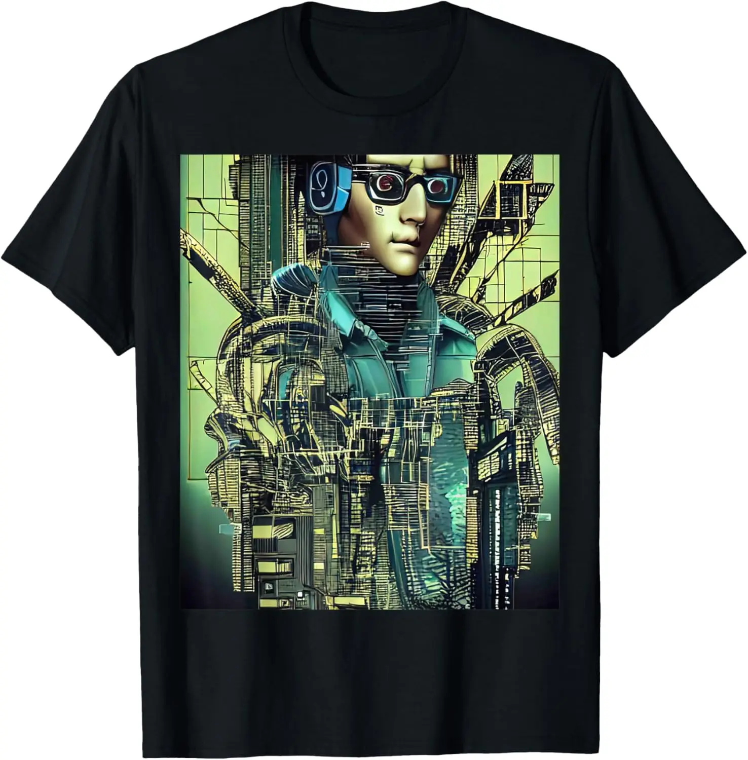 

Cyberpunk Hacker Computer Geek design T-Shirt