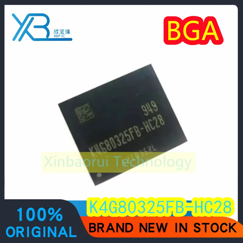 

(1/5pieces) K4G80325FB-HC28 K4G80325FB BGA 8G memory chip IC DDR5 100% new original consumer electronics