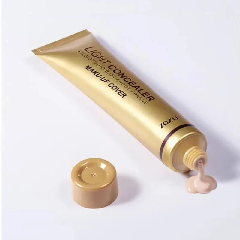 Full Skin Concealer Foundation Cream Face Professional Blemish Cover Dark Spot Tattoo Contour Makeup Liquid Concealer Cosmetic