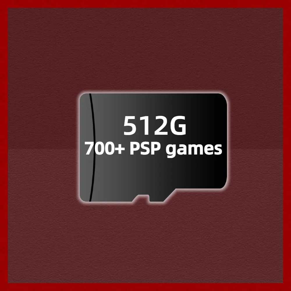 Carte de jeu TF pour Retroid Pocket 4 Pro, jeux rétro, PS2, PSP, PS1, console portable Android, mémoire de jeu, cartes SD H-Speed, 1 To, 512 Go