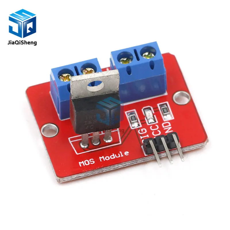 0-24V Top Mosfet Button IRF520 MOS Driver Module ForArduino MCU ARM pi