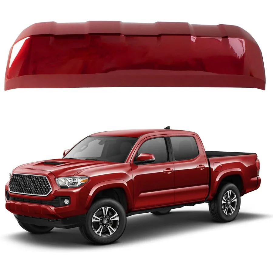 المصد الأمامي لوحة الستارة السفلية لوحة التزلج الأسود لـ 20162023 تويوتا تاكوما حماية متينة وجماليات الطرق الوعرة المحسنة #1