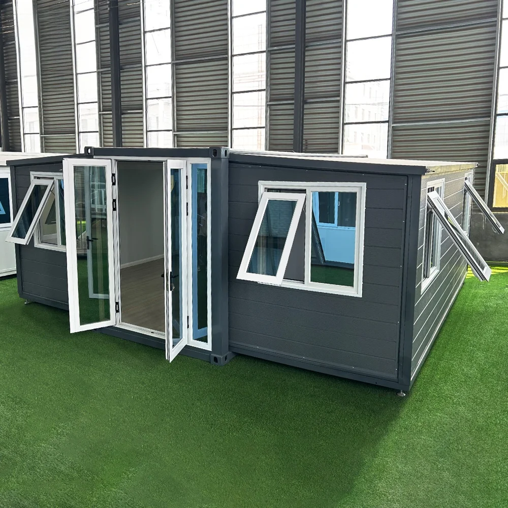Ready to Live In 20ft 40ft Expandable Container House Folding Prefab Home with Kitchen Bathroom for Travel Camping or Daily Use