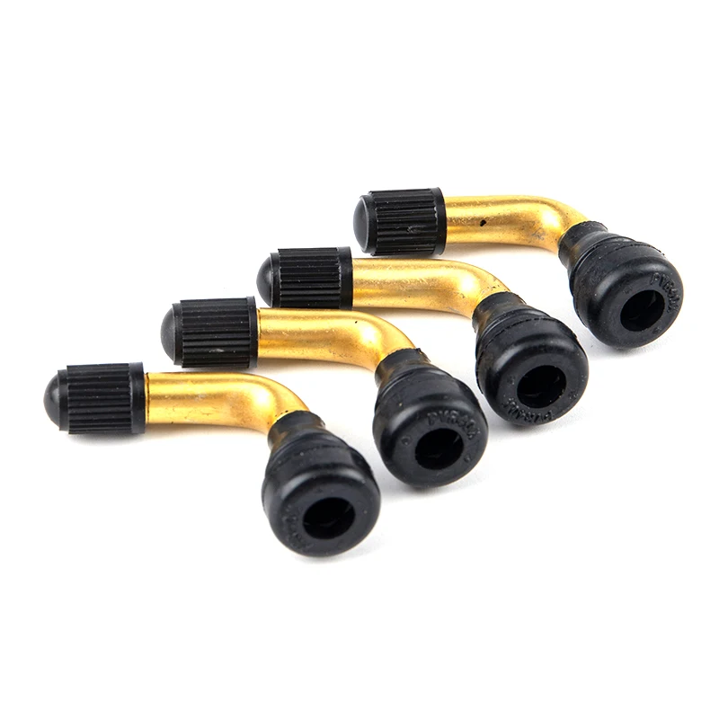 4Pcs Rubber Angle Valve For Tubeless Tires Nipple For Tubeless Disc Wheel Nipple