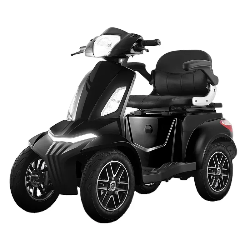 

Powerful Adult Bike 4Wheel Car for Handicapped and Elderly Scooter Moto Eletrica Aduto Elektro Fahrzeuge Für Erwachsene