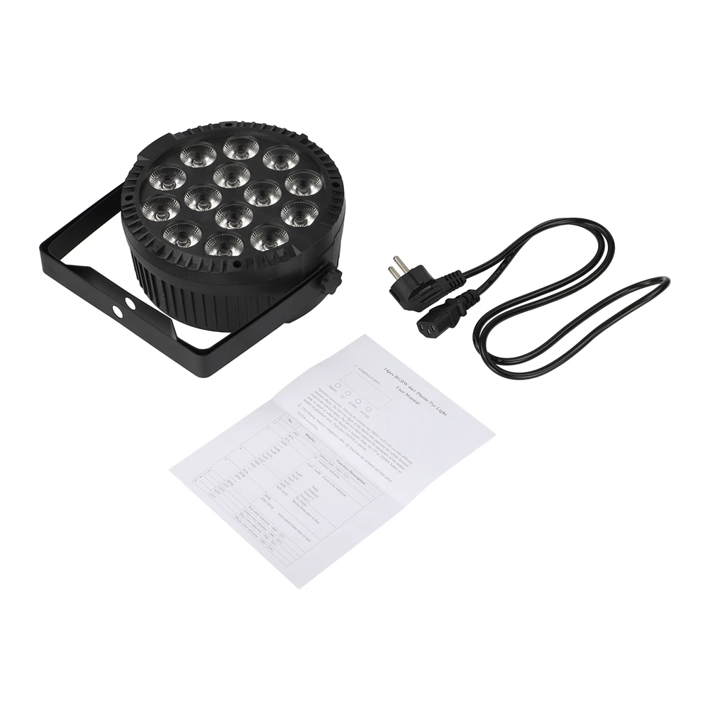 U'king 60w 14led par light 4 in1 rgbw schillerndes lichteffekt licht dmx512 bühnen licht sprach steuerung 4/8ch für bar ktv party disco – Detail 11