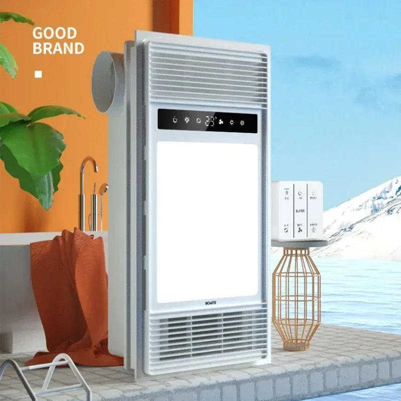 Bathroom Heater Exhaust Fan Lighting Integrated Bathroom Wind Heating Integrated Ceiling Led Heating Lamp Bathroom Heater