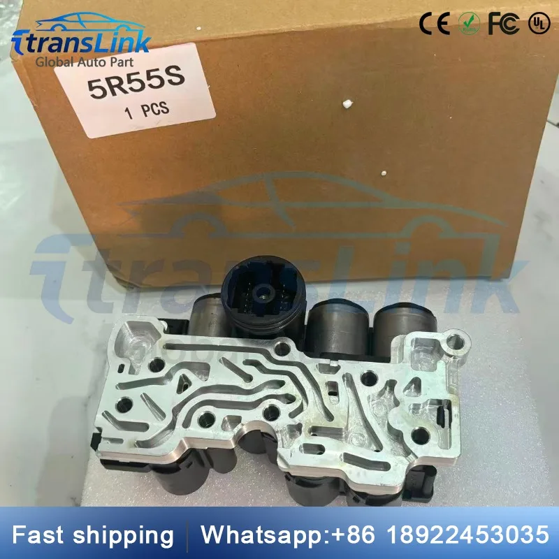 Bloque de Solenoides 5R55S 5R55W 01-en adelante 9L2Z7G391AA Compatible con Ford Explorer Transmisión Automática Piezas de Automóviles Probadas Reacondicionadas
