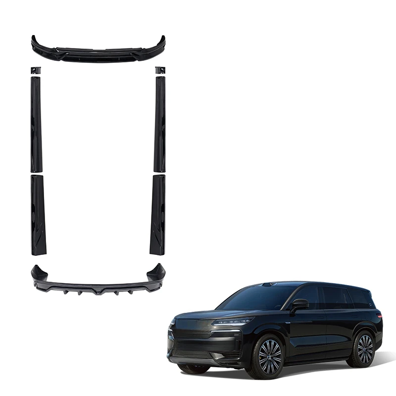 Hot Selling ABS Full Body Kit Front Bumper Lip Side Skirt Rear Bumper Trim Exterior Modification Accessories Fit N9