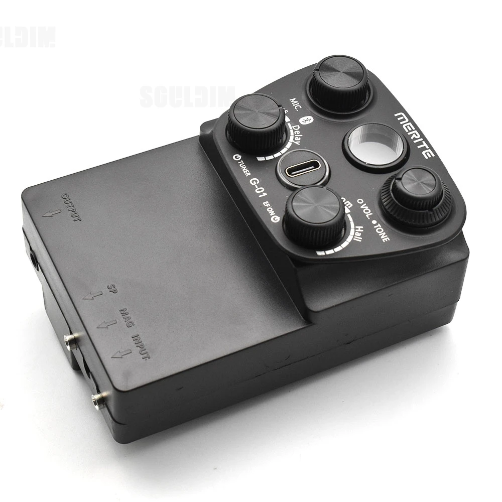 G10 Gitaarresonantie Pickup Met & Microfoon Ingebouwde Reverb Chorus Delay Effect Akoestische Gitaar Pickup