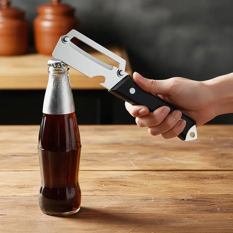 1PC Stainless Steel Flat Edge Peeler Potato Peeler Slicer Knife Watermelon/Melon Grater Kitchen Multi-Purpose Tool​