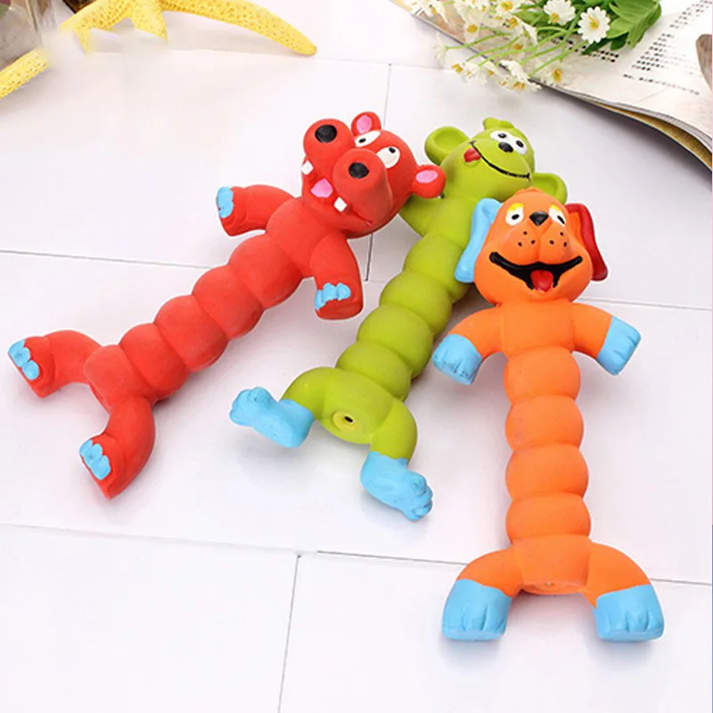 Dog pet latex toy Teddy gnawing dog toy with a loud barking dog toy Self-high pet dog toy