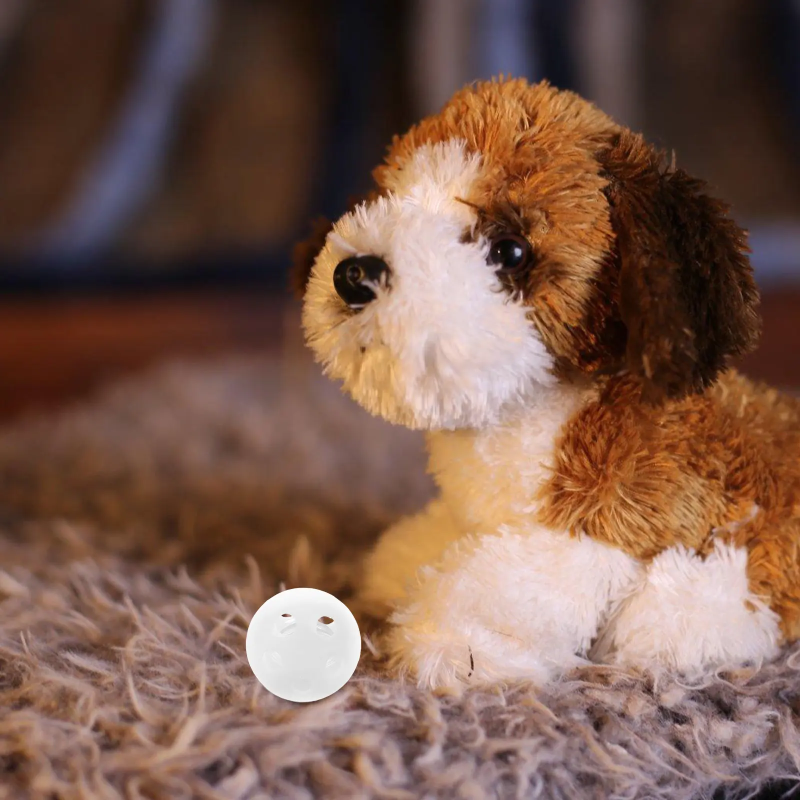 50Pcs Bell Balls Sound Maker Insert Replacement for Stuffed Animal Noise Maker Hollow Ball Accessories for Playthings