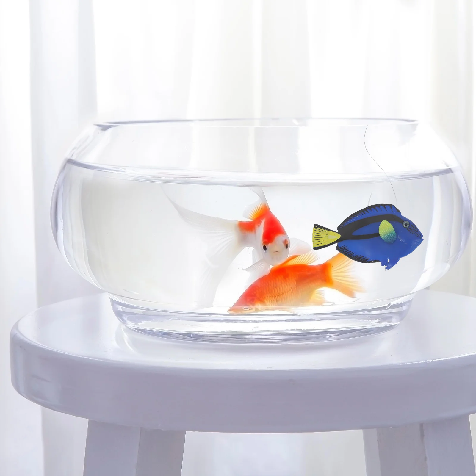 

1Pcs Luminous Silicone Night Artificial Aquarium Decoration Fish Tank Simulation Ornament Premium Quality