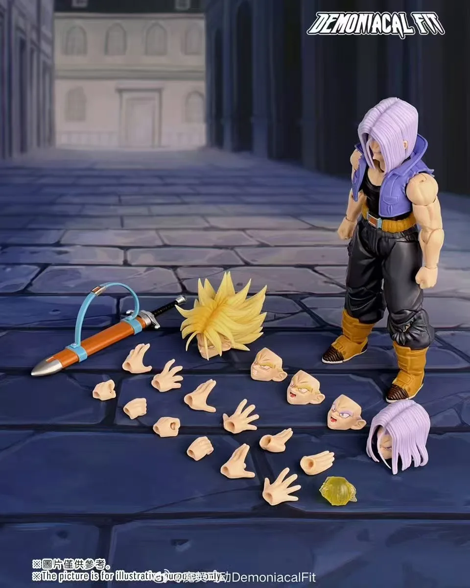 Op voorraad Dragon Ball Demoniacal Fit SHF 18 cm Vegeta beweegbare PVC-actiefiguur modelspeelgoed