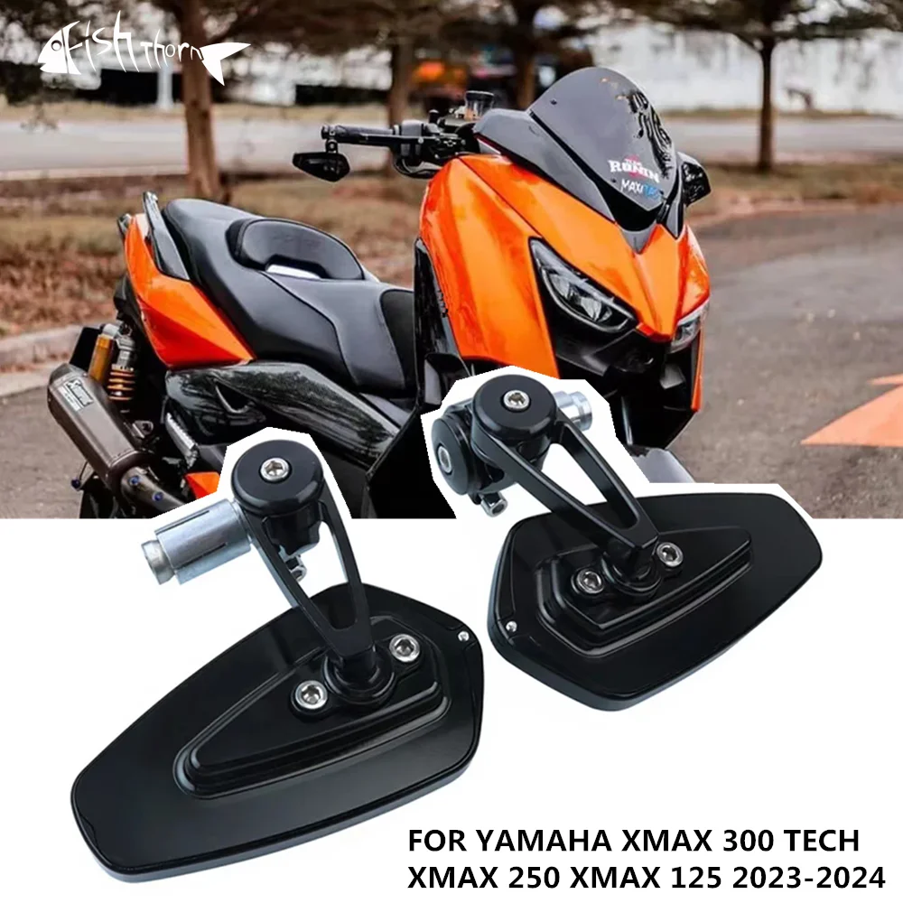 

Зеркало на руль мотоцикла с ЧПУ для Yamaha XMAX300 TECH XMAX TECH 300 MAX125 XMAX250 2023-2024