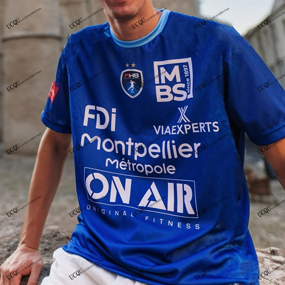 2025-26 Nueva llegada Montpellier Handball Camiseta deportiva casual Venta caliente Francia Jersey Tercera España Local Visitante Adulto Niño Unisex