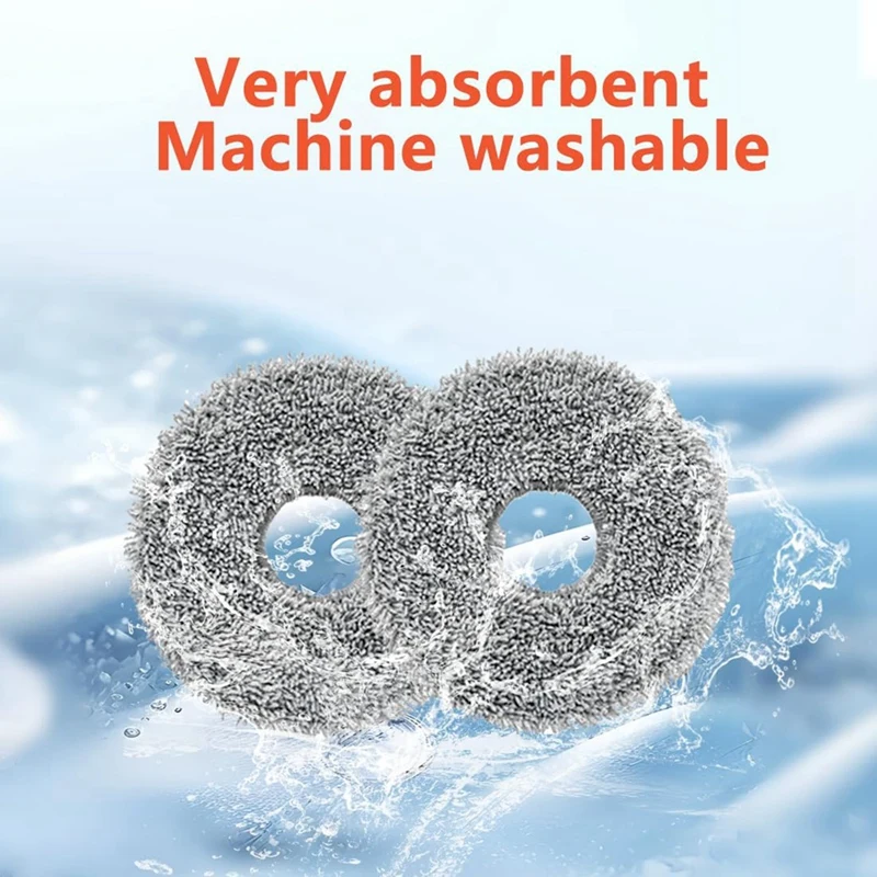 Per Dreame L10S Ultra L10 Ultra Robot Vacuum spazzola laterale principale filtro Hepa Mop sacchetti per la polvere di stoffa pezzi di ricambio