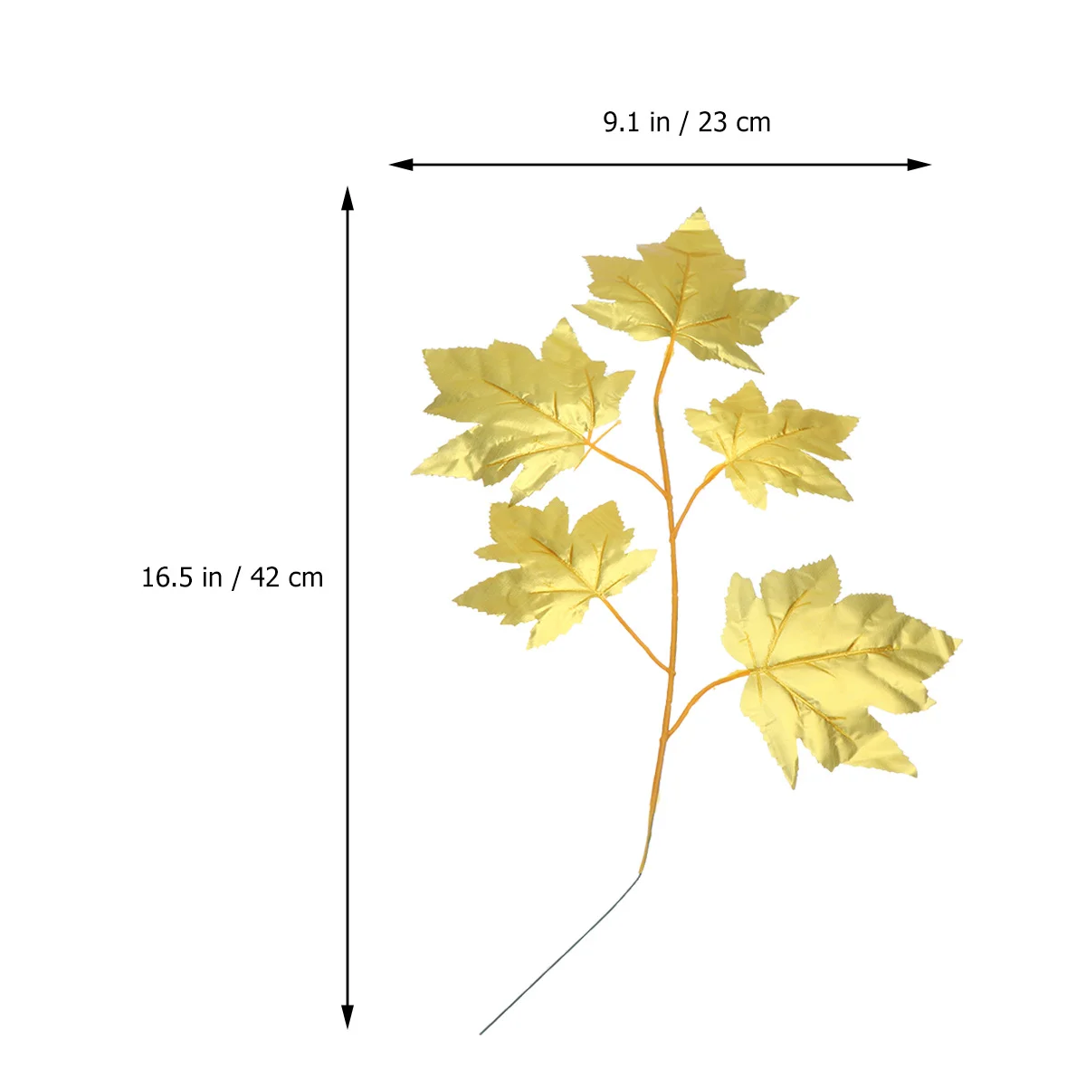 

15Pcs Leaves Branch Realistic Artificial Leaves for Wedding Christmas Party DIY Garland Craft Material Decorations