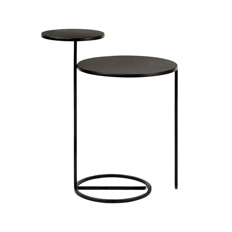

Nordic Coffee Tables Living Room Sofa Side Table Modern Furniture Bedroom Bedside Tables Wrought Iron Small Round Table