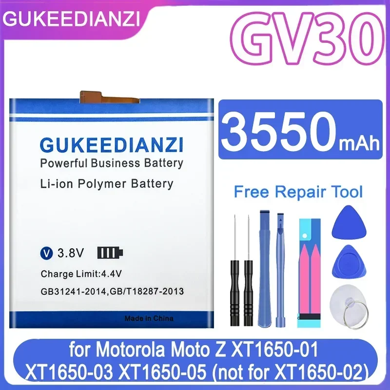 3550mAh/3500mAh Battery GV40 GV30 SNN5972A for Motorola Moto Z Droid Force XT1650-0 XT1650-01 XT1650-03 XT1650-05 Batterij