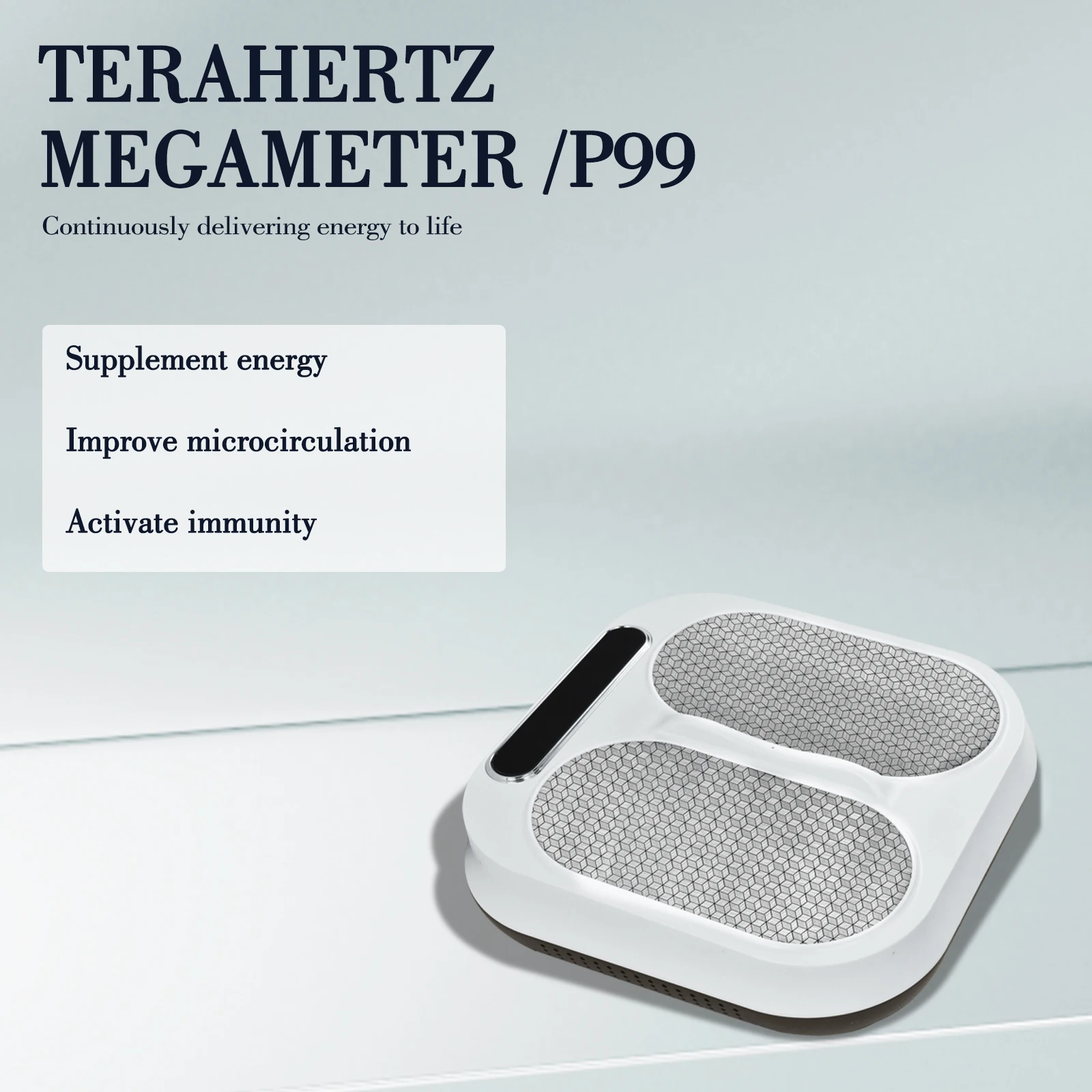 Portable P99 Electromagnetic Foot Massager Biological Pain Relief With Terahertz Therapy For Foot Health Application