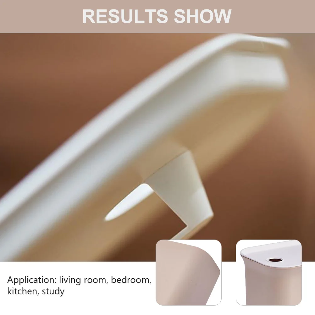 

Standing Garbage Bucket Floor Trash Bin For Kitchen Bathroom Living Room Home Office Large Capacity Pp Material Modern