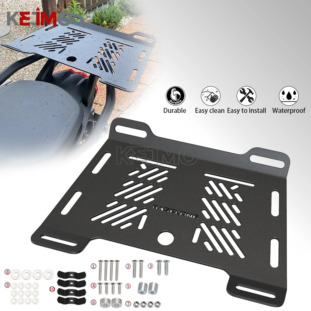 

FOR Suzuki V-STROM650 DL1000 DL650 F850GS 650XT Bandit 1250S Universal Rack Enlargement Carrier For BMW R1200GS ADV Rear Luggage