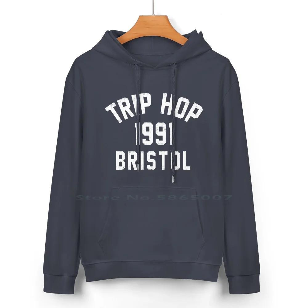 Trip Hop Pure Cotton Hoodie Sweater 24 Colors Trip Hop Bristol Britain Massive Attack Tricky Portishead Morcheeba Sneaker Pimps