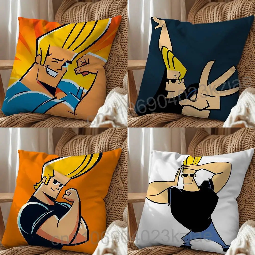 

regent-style haircut Johnny Bravo pillow cover living room sofa cushion cover bedroom room bed pillow cover home decoration