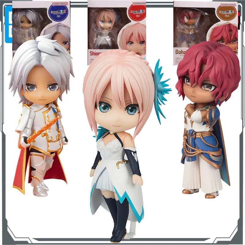 

Оригинальный ручной комплект Bandai Figuarts Mini Number151 Alphen & Number152 Shionne & Number153 Dohalim, модель игрушки, модель, подарки для мальчиков