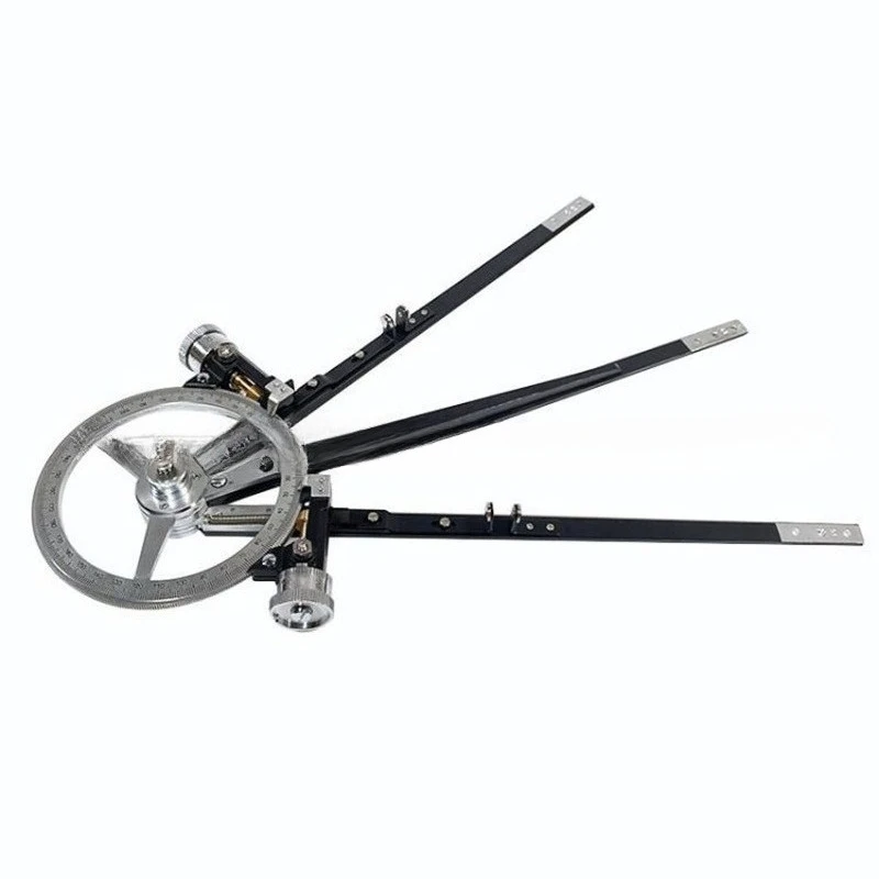Three-bar indexer Marine three-bar large sub-gauge nautical indexer Marine chart scaler nautical indexer
