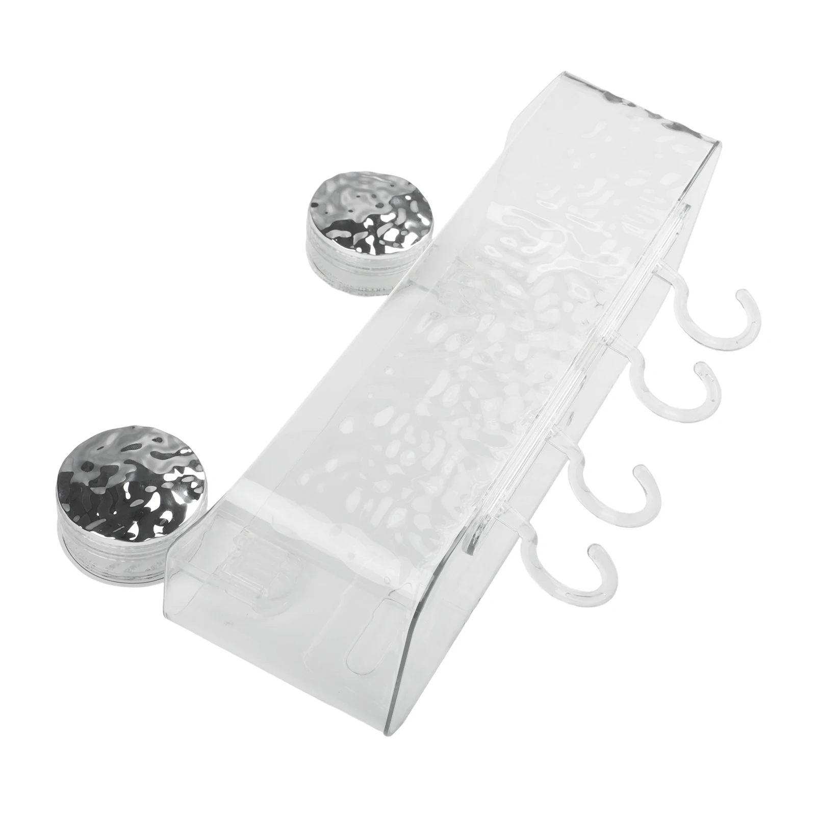Bathroom Organizer Light Luxury Pattern Long-Lasting Adsorption Quick Installation Suction Cup For Bathroom Supplies