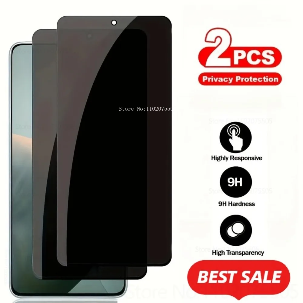2 uds vidrio templado antiespía para Honor Magic 7 Lite 6 Lite 7 RSR Magic 7 Pro 6 Pro Protector de pantalla de privacidad Magic 5 Pro 5 4 Lite