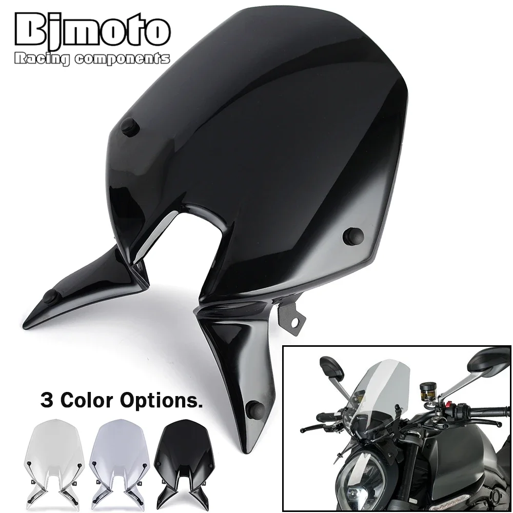 Motorcycle Windscreen Windshield Wind Deflectors For Ducati Monster 937 950 2021 2022 Monster950