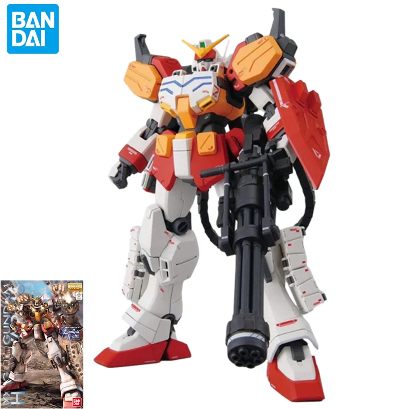 

Bandai MG Gundam Heavyarms assembled model round Wing Zero mecha XXXG-01H robot children's toy animation peripheral ornaments