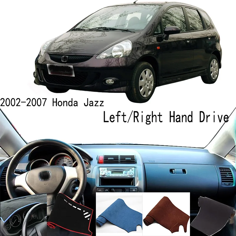 

For Honda Jazz II Mk2 2002-2007 Accessories Dashboard Cover Instrument Panel Dash Mat Dashmat Protective Pad
