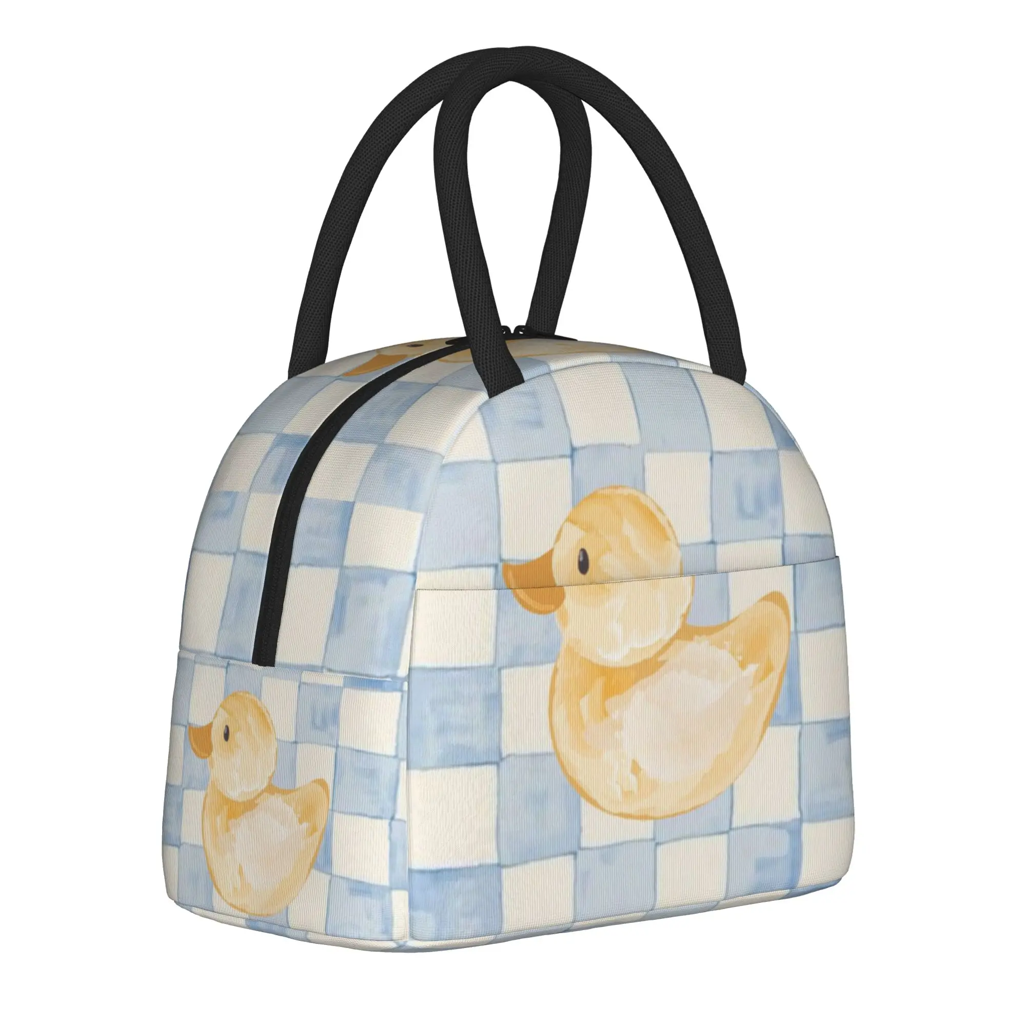 Insulated Lunch Box Cartoon Duck Shower Accessories  Lunch Container INS Trendy Cooler Thermal Lunch Box For Travel