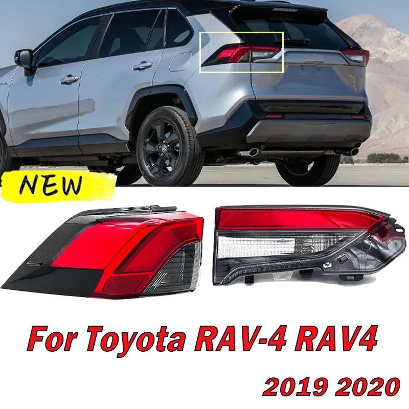 Accessoires de voiture pour Toyota RAV-4 RAV4 2019 2020 Auto Côté Arrière enquêter Arrière Assemblage Frein enquêter Arrière Arrêt Parking Lampe Antibrouillard