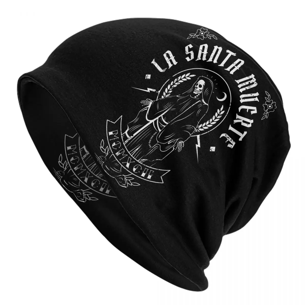 La Santa Muerte Thin Skullies Beanies Outdoor Caps For Men Women Sons Of Anarchy TV Ski Caps Bonnet Hats