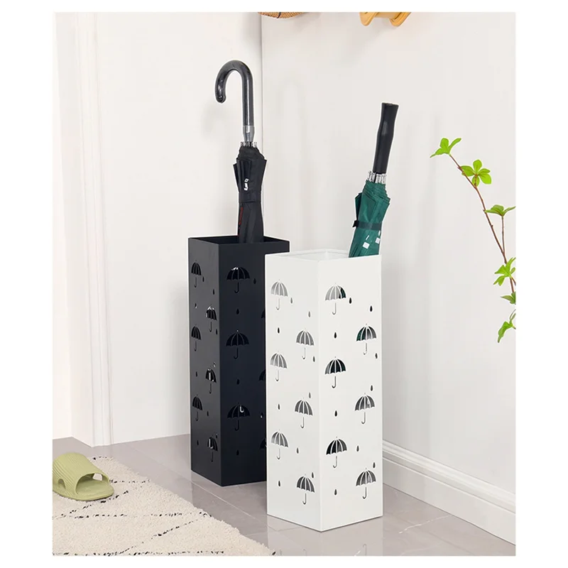 

75STO-Ведро для домашнего зонта знаменитостей в Интернете украшенное нержавеющей подставкой для зонта.