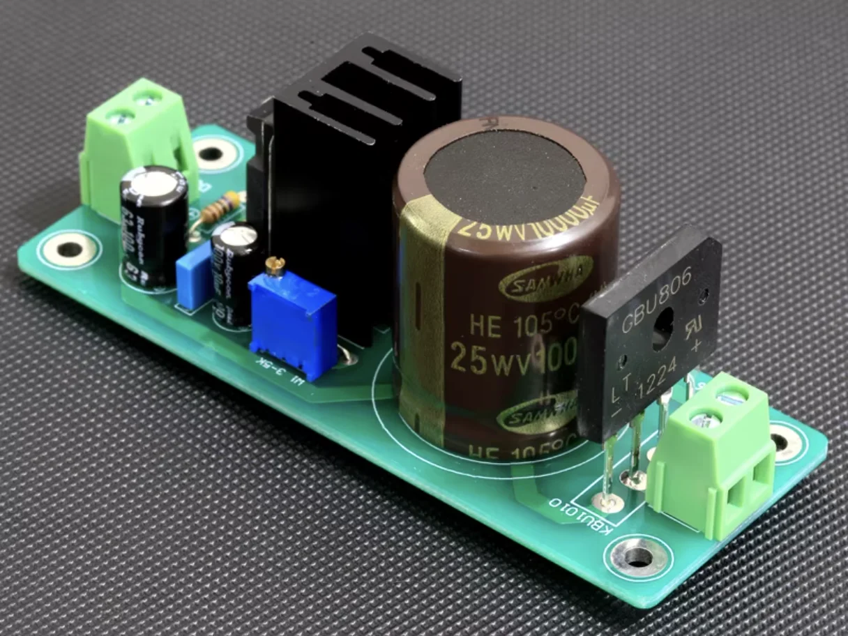 High-Quality Regulated Power Supply Board for Tube Amplifier Filament, Low-Voltage Power Module for Vacuum Tube Amp DIY