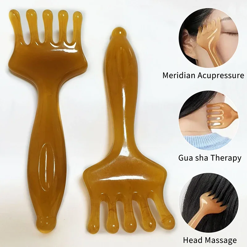 

1/2 Pcs Scalp Back Massager Head Scratcher Portable SPA Head Massager For Deep Relaxation Can Be Used On Every Part Of The Body