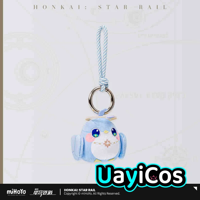 MiHoYo Official Honkai Star Rail Aventurine Black Swan Robin Jimi Plushies Plush Clothes Doll Keychain Pendant Bag Anime Toy Kid