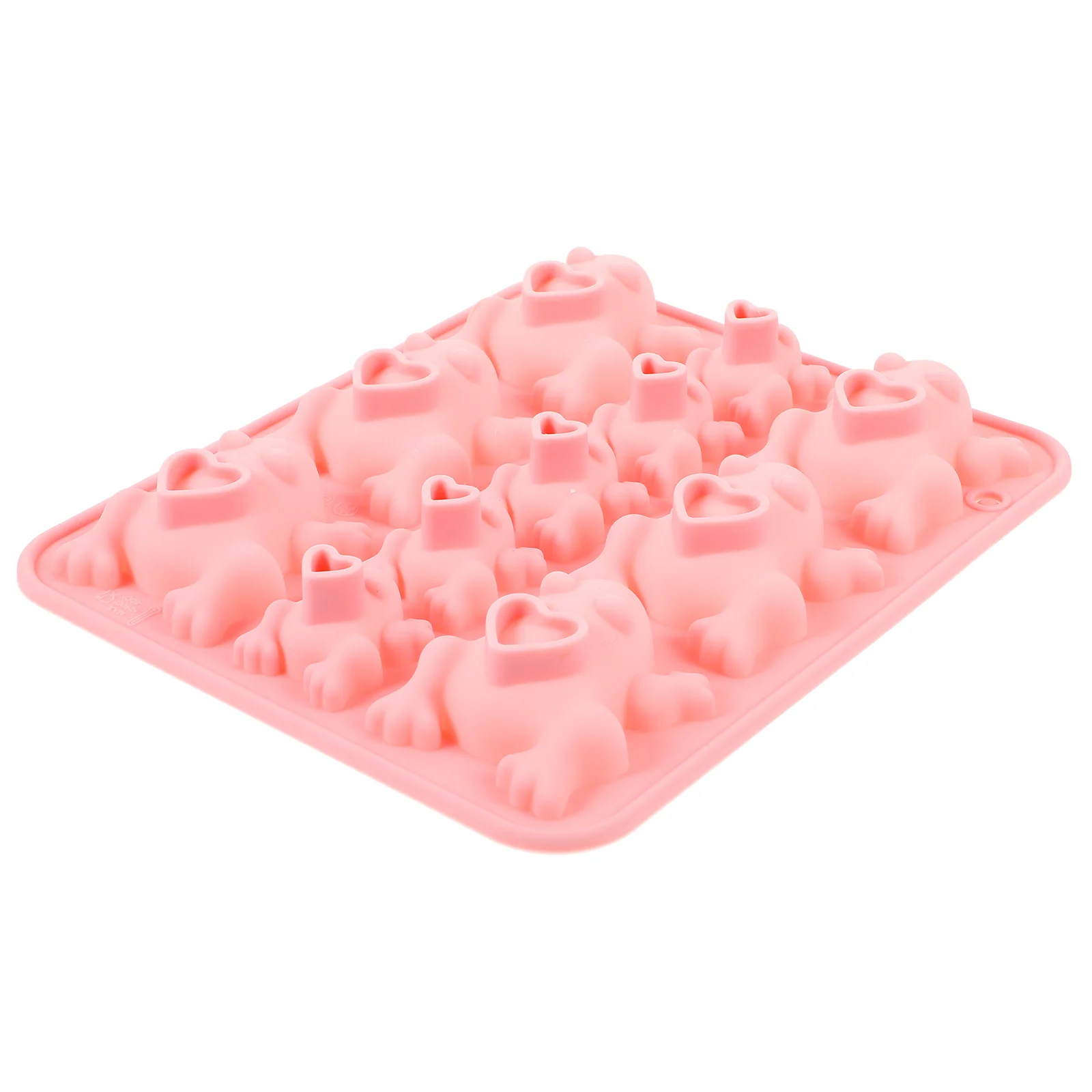 Heart Shaped Cake Pan Frog Mold Making Kit Small Chocolate Molds Decorate Silica Gel Gummies