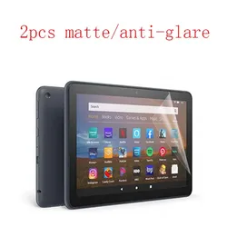 Matte Screen Protector Soft Film For Amazon Kindle Fire HD10 2021/Fire HD 10 Plus 2021/ Fire HD8 2020/ HD8 Plus 2020 ,2pcs