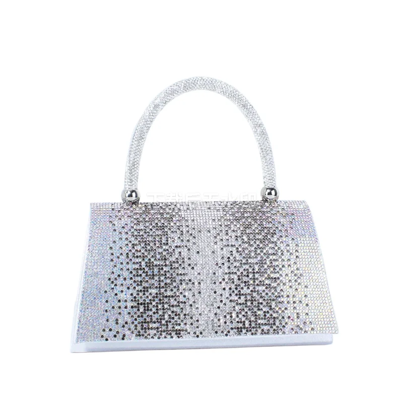 

Вечерний клатч Ombré с градиентом - простая, но усовершенствованная банкетная сумка, меняющая цвет для женщин, нишевая дизайнерская сумка на плечо с геометрическим рисунком