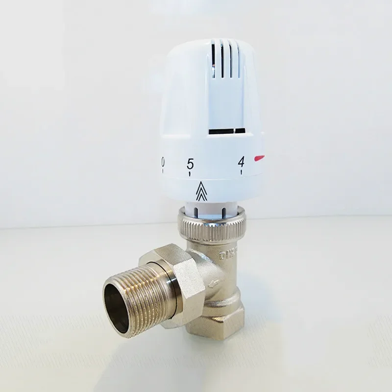 Manifold Radiant Heating Actuator Energy saving Thermostatic Radiator Valve underfloor heating system  Angle valve DN15-DN20