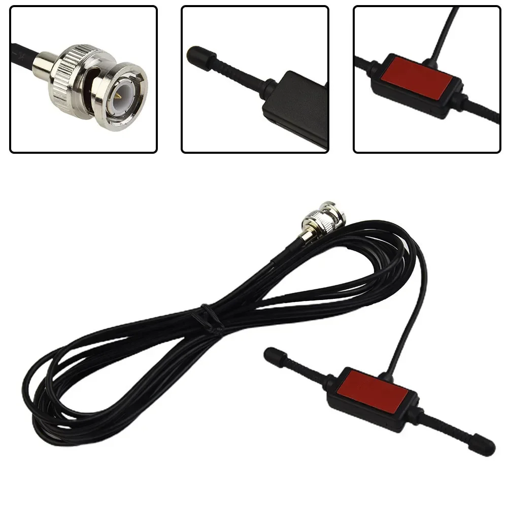 

BNC Male Mount Antenna 25MHz - 1200MHz Car Truck Connector Install VHF UHF 3dBi Accessories Dipole Antenna New