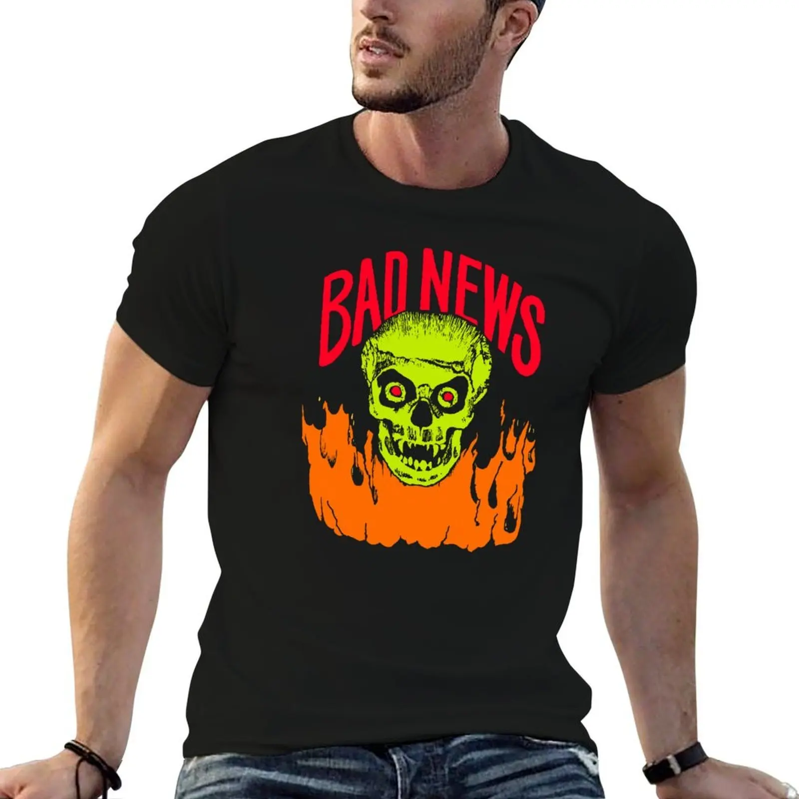 

BAD NEWS T-Shirt man tshirt t shirts cotton 100% T-Shirt
